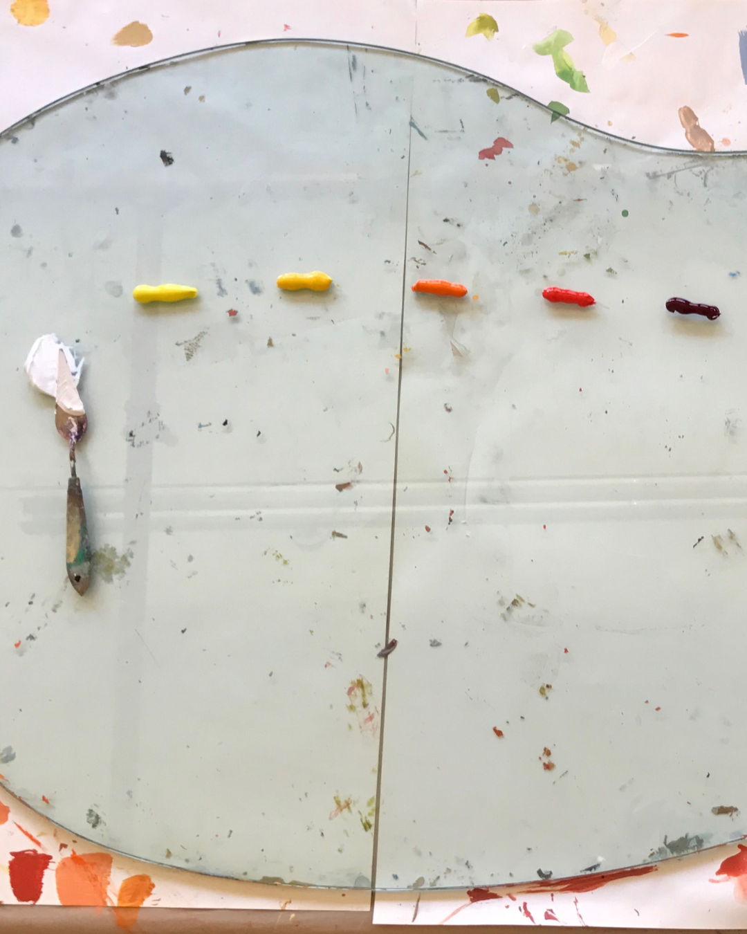 A paint palette