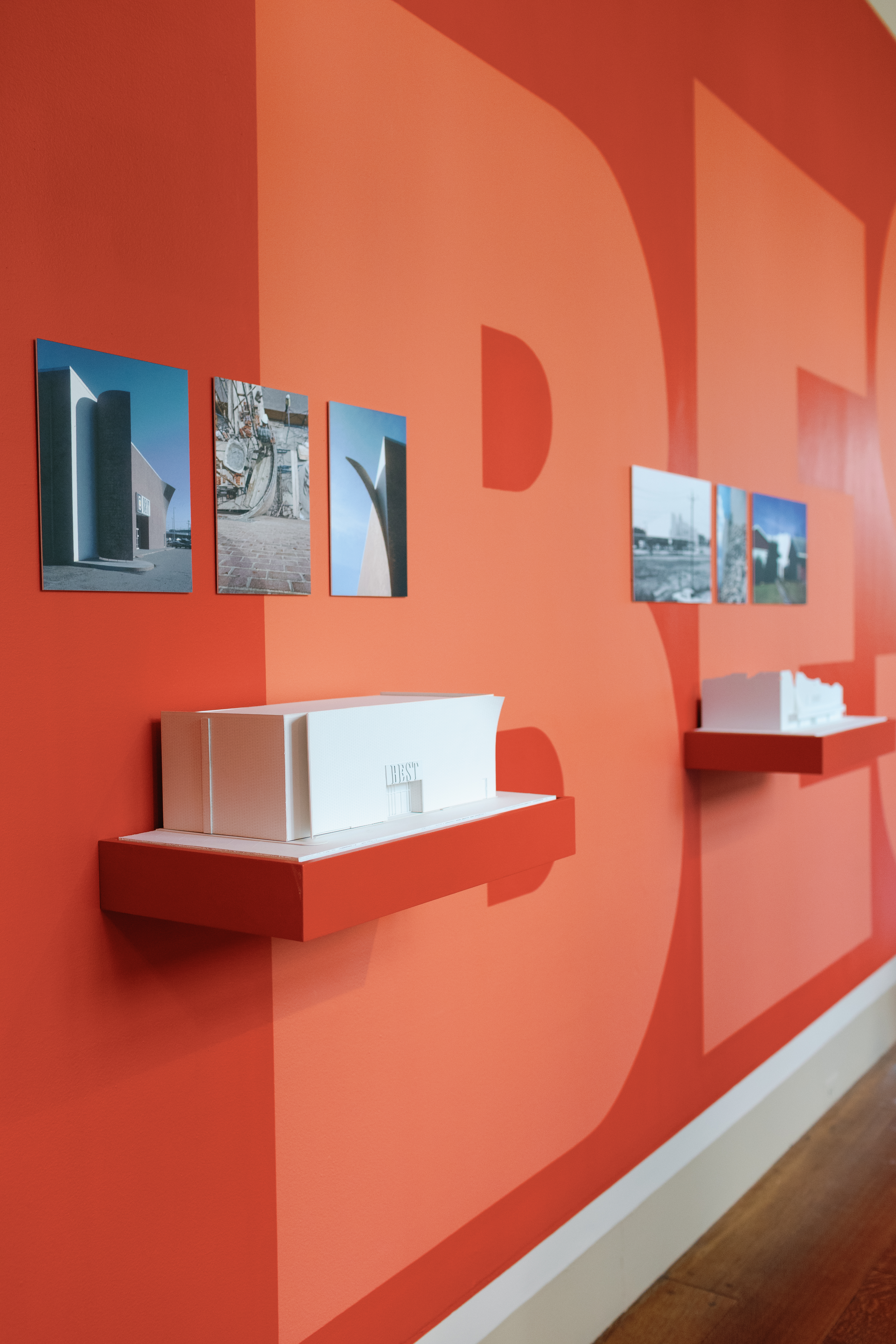 Models on the wall